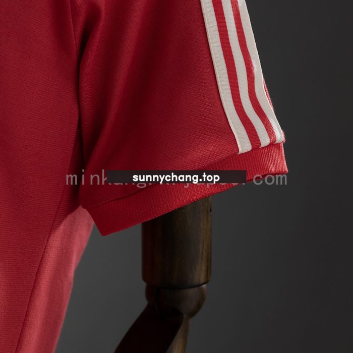 Bayern Munich Adicolor Classics 3-Stripes Red T-Shirt - 图片 2