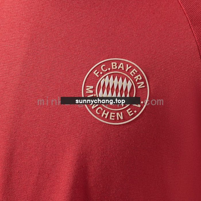 Bayern Munich Adicolor Classics 3-Stripes Red T-Shirt - 图片 4