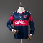 Bayern Munich 1997-1998 Away Long Sleeve Retro Jersey