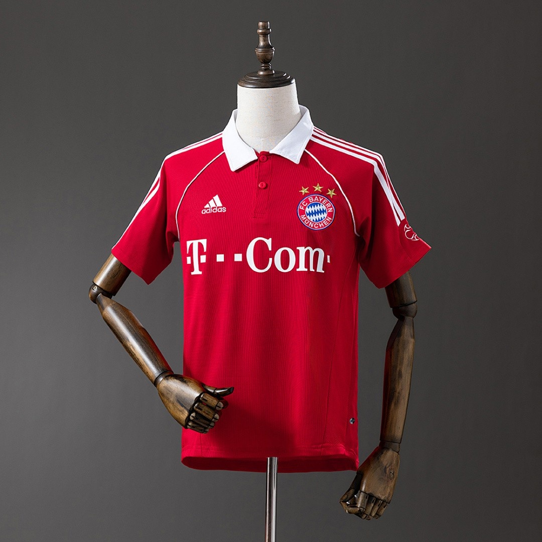 JER-6302_1 Bayern Munich 06/07 Home Retro Jersey - 图片 1