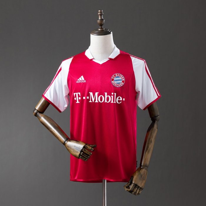 Bayern Munich 2003/2004 Home Retro Jersey - 图片 8