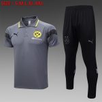 Borussia Dortmund 23-24 Grey Polo