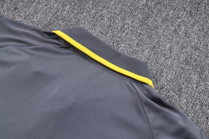 Borussia Dortmund 23-24 Grey Polo - 图片 3