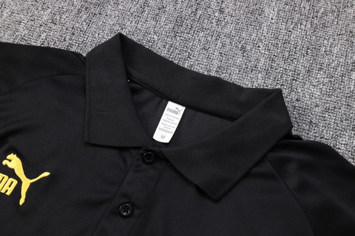 Borussia Dortmund 23-24 Polo Black - 图片 6
