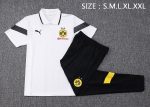 Borussia Dortmund 23-24 Polo Shirt White - 图片 2