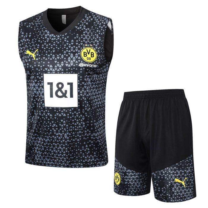 Borussia Dortmund 23-24 Black Vest - 图片 8