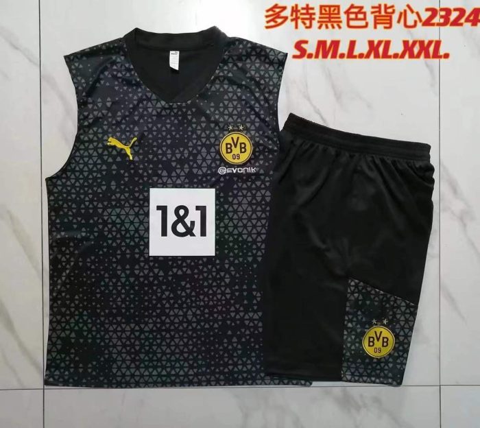 Borussia Dortmund 23-24 Black Vest - 图片 9