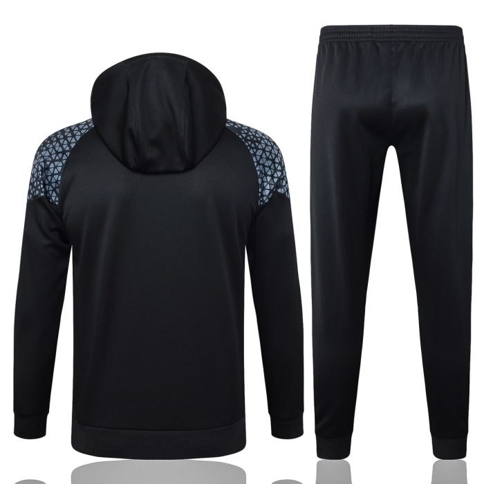 Borussia Dortmund 23-24 Half-Zip Hoodie Black - 图片 7