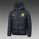 Borussia Dortmund 23-24 Black Cotton Jacket - 图片 2