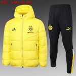 Borussia Dortmund 23-24 Yellow Padded Jacket - 图片 2