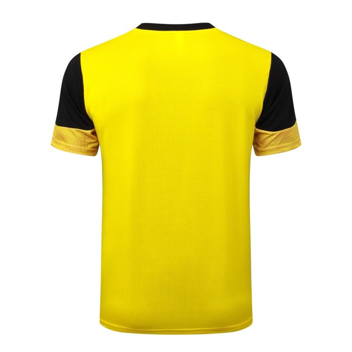 Borussia Dortmund Yellow Splatter Print Short Sleeve Training Shirt - 图片 7