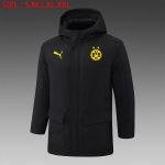 Borussia Dortmund 24/25 Cotton Jacket Black - 图片 2
