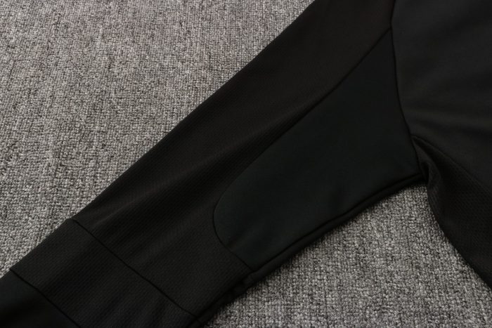 Borussia Dortmund 21/22 Long Zip Hoodie Black - 图片 4
