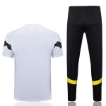 Borussia Dortmund 22-23 White Short Sleeve Training Suit (with Pants) - 图片 4