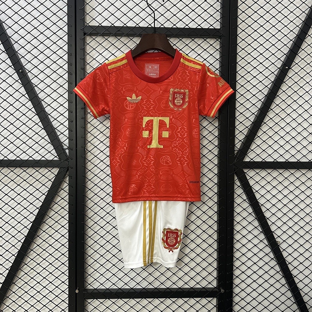 Bayern Munich 125th Anniversary Jersey Kids 2025-2026