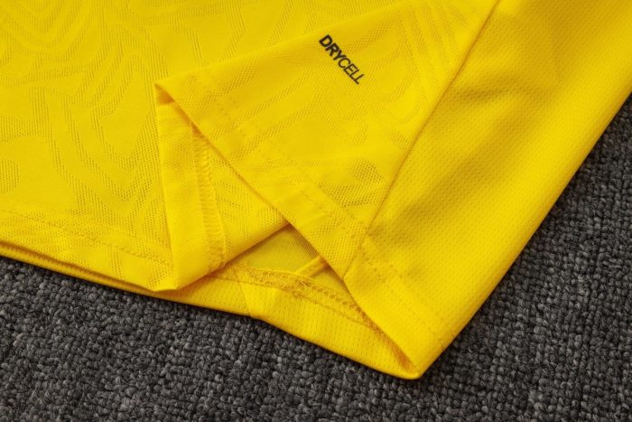 Borussia Dortmund 24-25 Yellow Short Sleeve Training Shirt - 图片 4
