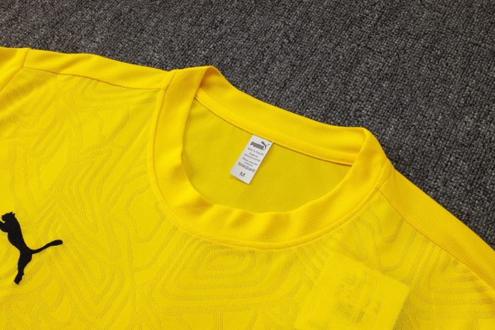 Borussia Dortmund 24-25 Yellow Short Sleeve Training Shirt - 图片 6