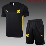 Borussia Dortmund 24-25 Black Short Sleeve Training Shirt