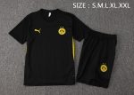 Borussia Dortmund 24-25 Black Short Sleeve Training Shirt - 图片 2