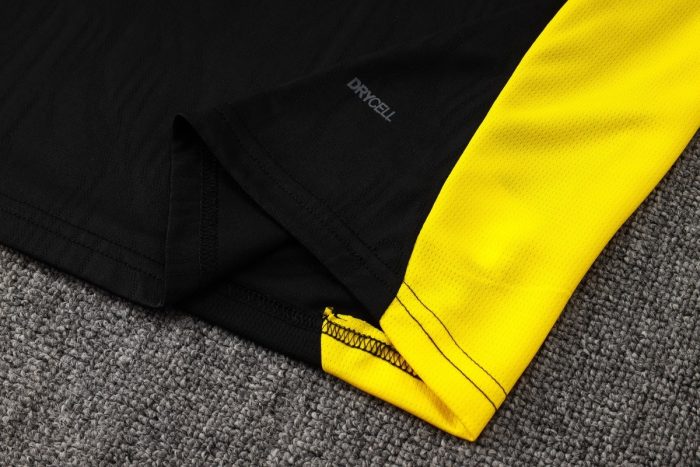 Borussia Dortmund 24-25 Black Short Sleeve Training Shirt - 图片 4