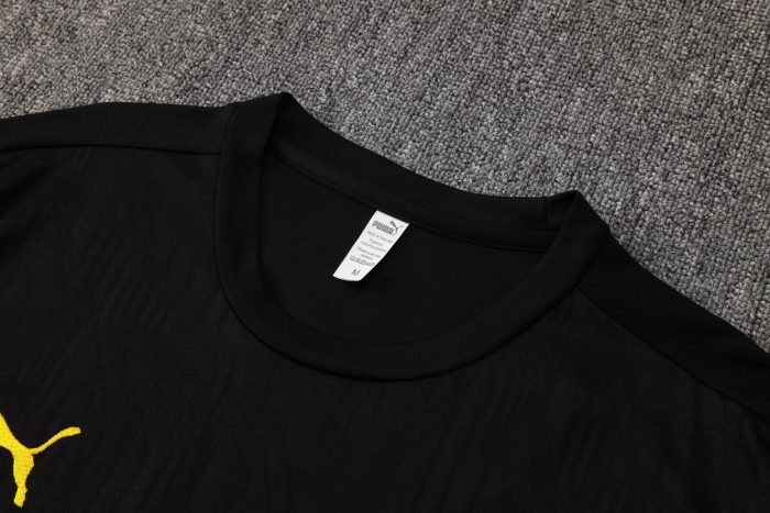 Borussia Dortmund 24-25 Black Short Sleeve Training Shirt - 图片 6