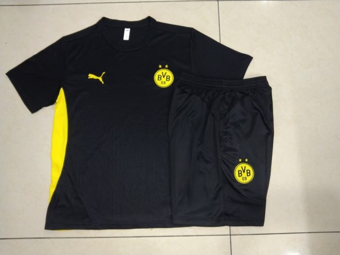Borussia Dortmund 24-25 Black Short Sleeve Training Shirt - 图片 9