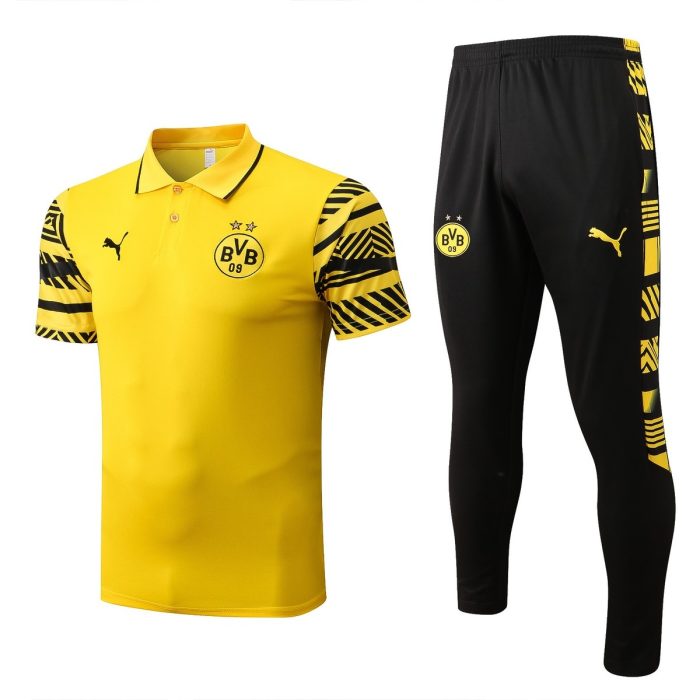 Borussia Dortmund 22/23 Yellow Polo - 图片 8