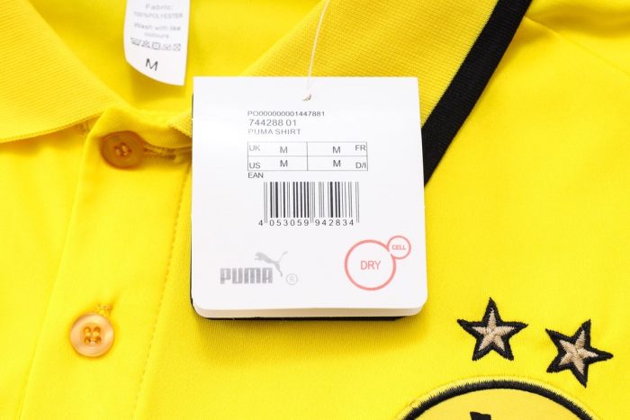 Borussia Dortmund 23-24 Yellow Polo - 图片 4