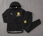 Borussia Dortmund 18-19 Black Windbreaker - 图片 5