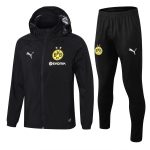 Borussia Dortmund 18-19 Black Windbreaker - 图片 8