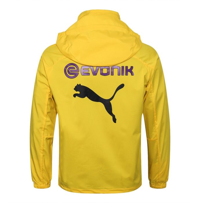 Borussia Dortmund 18-19 Yellow Windbreaker - 图片 5