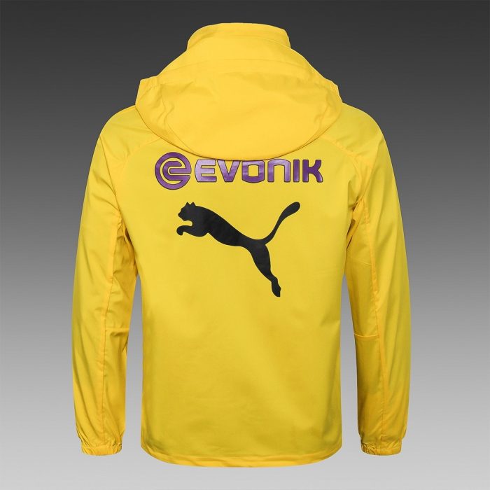 Borussia Dortmund 18-19 Yellow Windbreaker - 图片 6