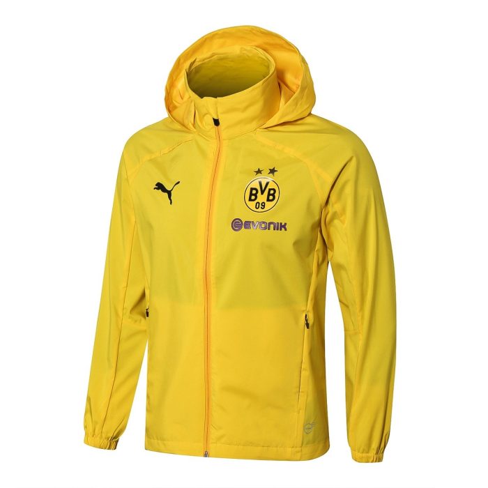 Borussia Dortmund 18-19 Yellow Windbreaker - 图片 8