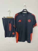 Bayern Munich 25/26 Training Uniform Black Gray - 图片 2