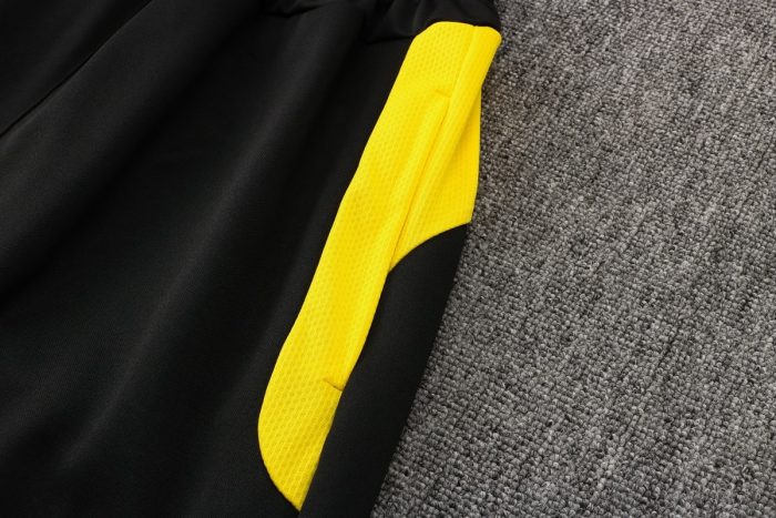 Borussia Dortmund 21/22 Long Zip Hoodie Gray - 图片 4