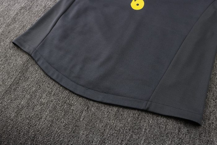 Borussia Dortmund 21/22 Long Zip Hoodie Gray - 图片 5