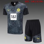 Borussia Dortmund 23-24 Black Short Sleeve Training Shirt