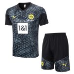 Borussia Dortmund 23-24 Black Short Sleeve Training Shirt - 图片 2