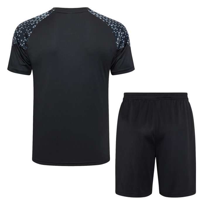 Borussia Dortmund 23-24 Black Short Sleeve Training Shirt - 图片 3