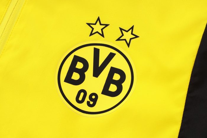 Borussia Dortmund 23-24 Yellow Windbreaker - 图片 6
