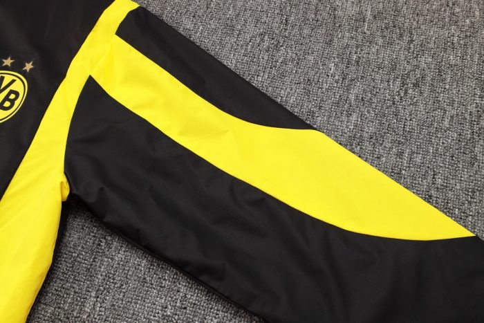 Borussia Dortmund 23-24 Windbreaker Black - 图片 5