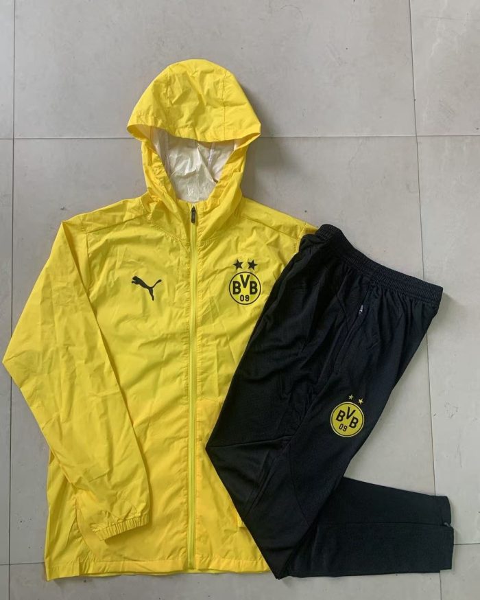 Borussia Dortmund 24/25 Windbreaker Yellow - 图片 9