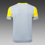 Borussia Dortmund Light Grey Splatter Print Short Sleeve Training Shirt - 图片 7