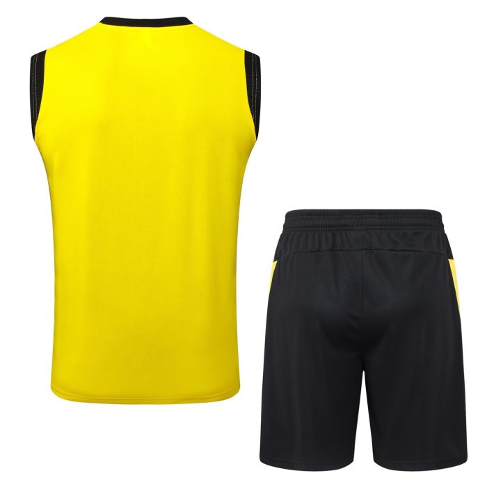 Borussia Dortmund Yellow Spray Print Vest - 图片 7