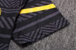 Borussia Dortmund 22/23 Short Sleeve Full Body Splatter Gray Training Suit - 图片 8