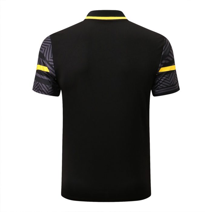 Borussia Dortmund 22/23 Polo Shirt Black - 图片 7