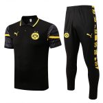Borussia Dortmund 22/23 Polo Shirt Black - 图片 8