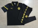 Borussia Dortmund 22/23 Polo Shirt Black - 图片 9