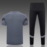 Borussia Dortmund 22-23 Grey Short Sleeve Training Suit - 图片 3