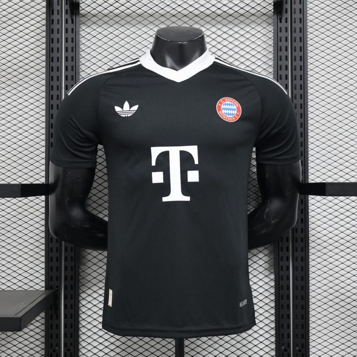 Bayern Munich 24/25 Player Black Goalkeeper Jersey - 图片 9